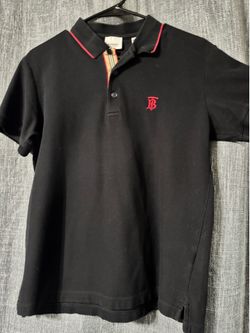 Black Burberry Polo shirt