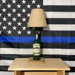 Home made Lamp jameson bottle