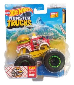 Hot Wheels Monster Truck 1/64 BUNS OF STEEL