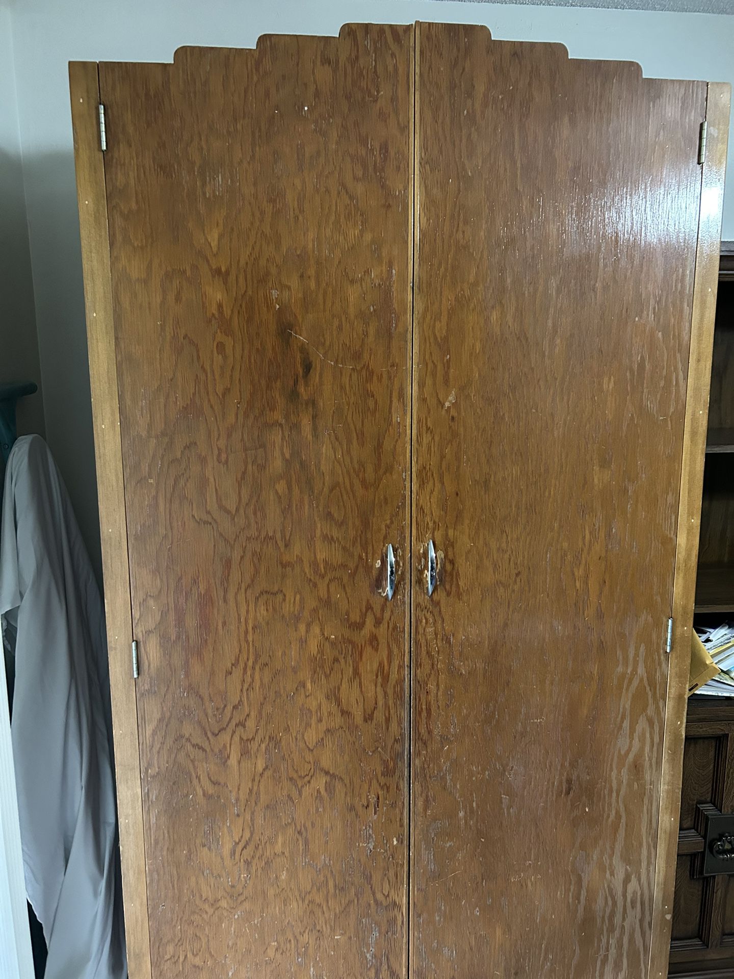 Solid Wood Wardrobe Storage Cabinet 