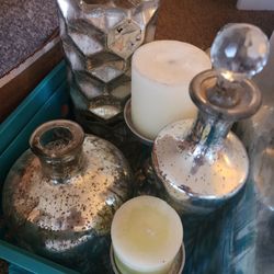 Glass Decorations And Vases