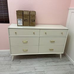 Mid Century Dresser With New Handles