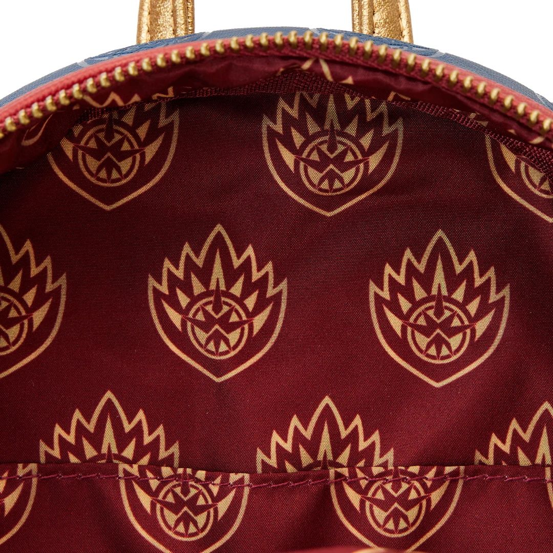Loungefly Marvel Guardians of the Galaxy Vol 3 Ravager Badge Mini Backpack NWT 100070-1.jpg main image 3