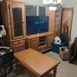 Modular TV Console with Coffee Table