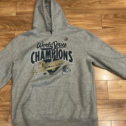 Men’s Fanatics Steel 2025 World Series Champions Locker Room Replica Hoodie Men’s Large 