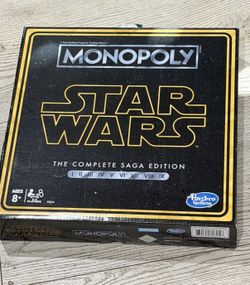 New Sealed  Star Wars Monopoly Game
