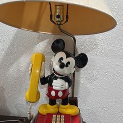 Mickey Mouse Lamp Phone