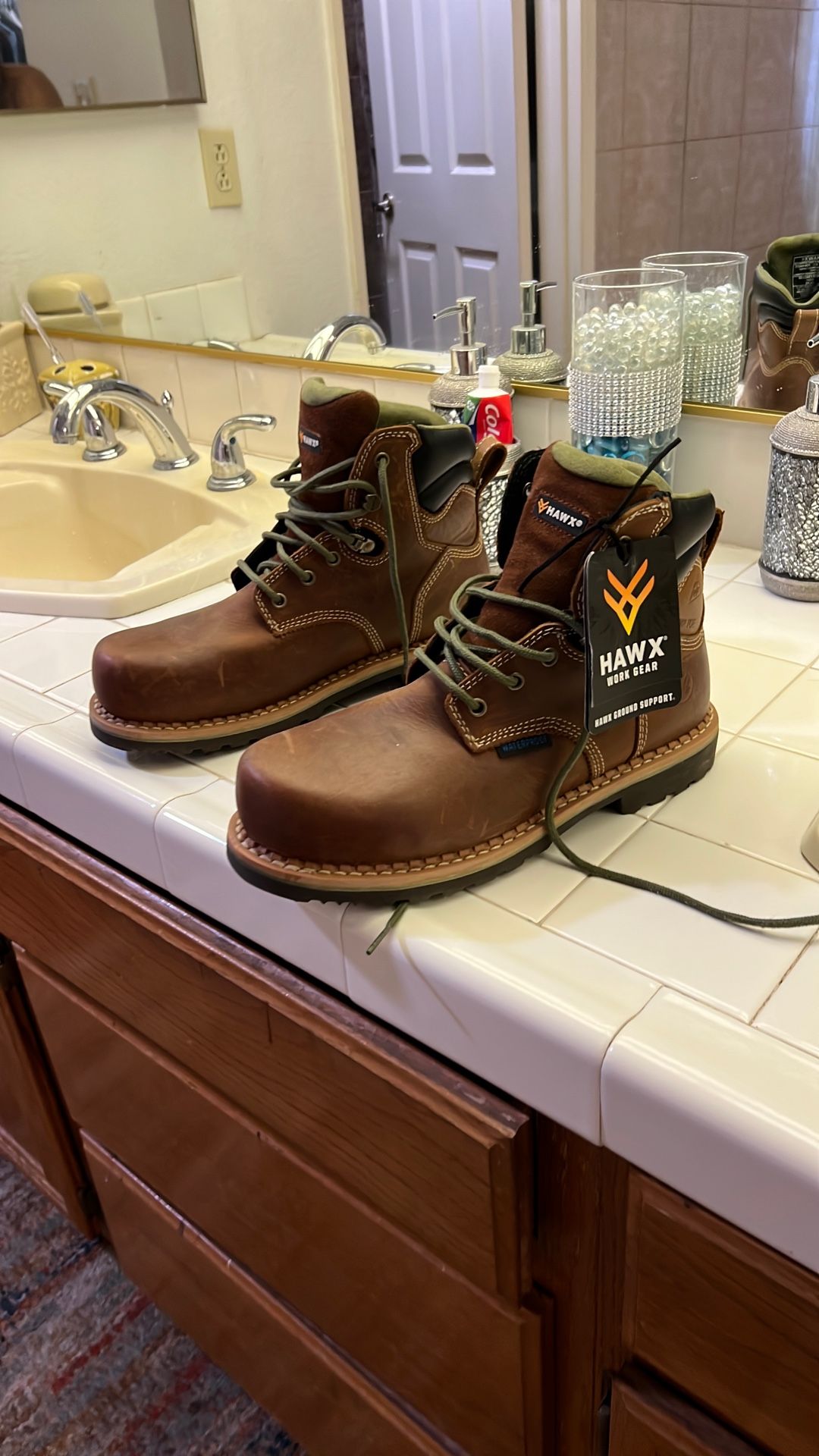 Work Boots Steel Toe