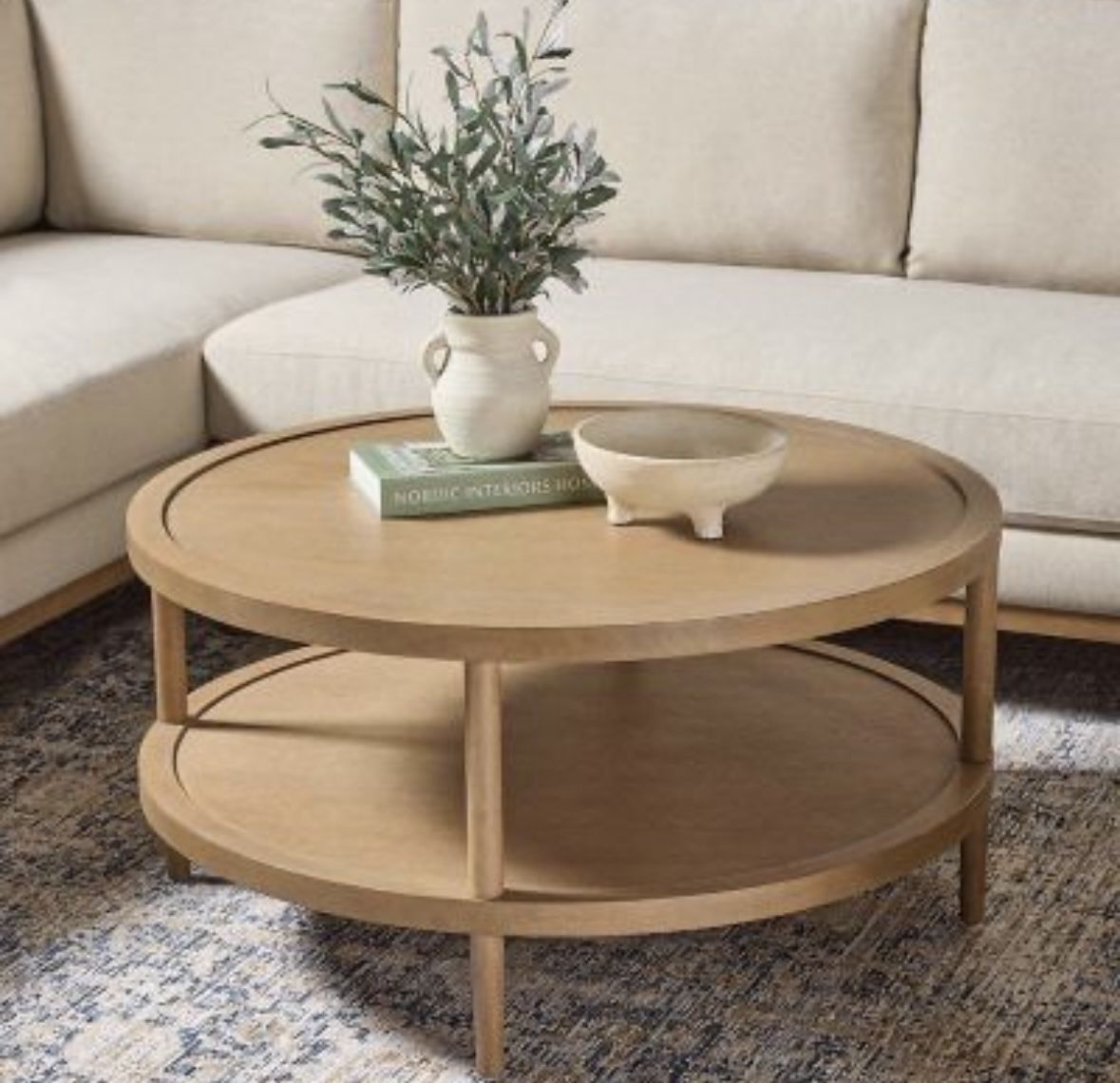 details by Becki Owens Charlotte Round Coffee Table