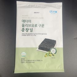 Atomy Olive oil Grilled Laver Seaweed 30g*3
