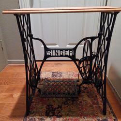 Singer sewing machine table