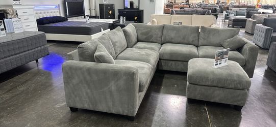 Corduroy couch new in box