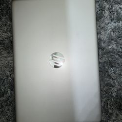 Silver HP LAPTOP 