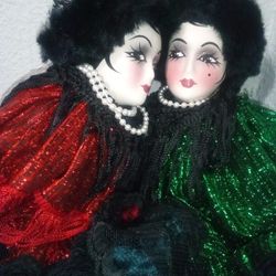 Porcelain Flapper-Style Doll