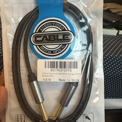 6.35mm Instrument Cable 3Ft