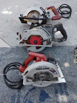 Skill saw flex cordless circular saw & Chicago electric circular saw