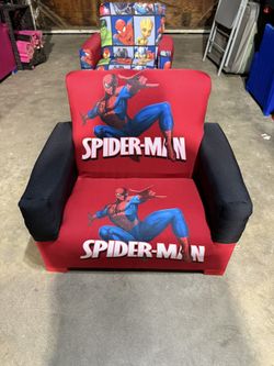 Spiderman Chair For Kids 1 To 5 $55 Silla Para Niños De 1-5 Años