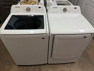 Samsung Top Load Washer and Dryer Set