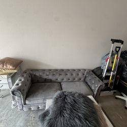 Grey Sofa 
