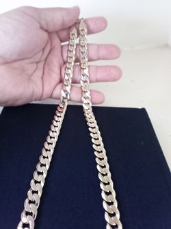 Gold Deep Plated Thick Heavy Luxury Necklace Chain Jewelry