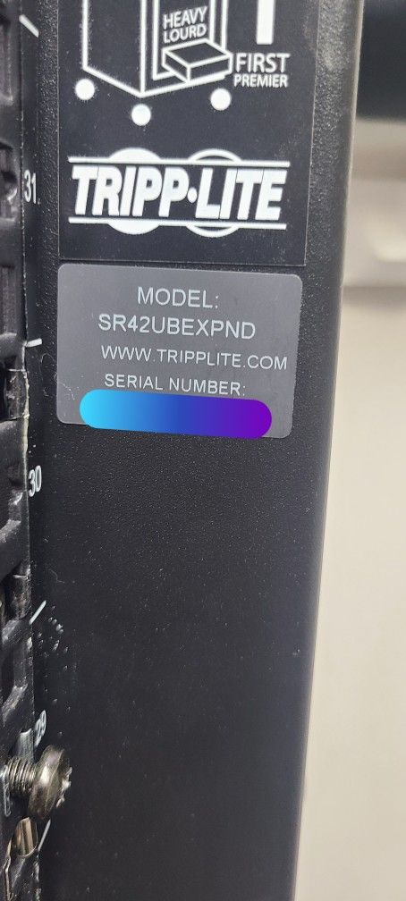 Tripp.Lite Smart Rack Open Frame Rack Cabinet