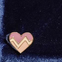 Gold-Tone Pink Enamel Rings – Cute / Y2K Style