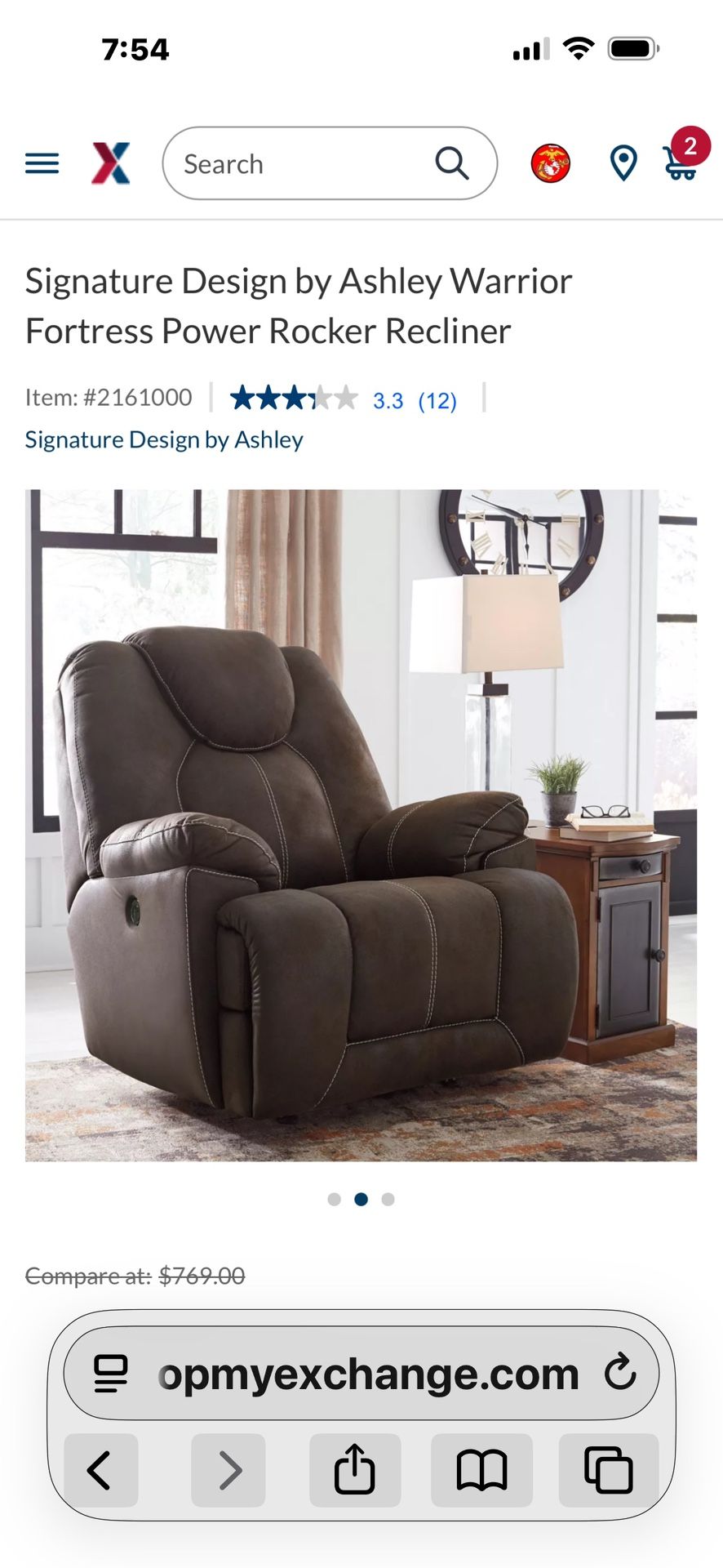 Recliner Ashley