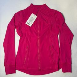 Lululemon Pink Regular Activewear Jacket 6 and Pants 4 for Women 