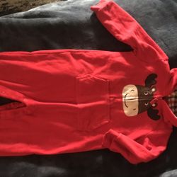 Fleece Carters Onesie Sz 18 Mo