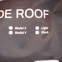 Tesla Sun Roof Cover 