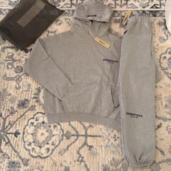 Fear Of God Essentials Grey Set 