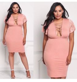 1x 2x 3x apricot dress