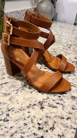 Chestnut Brown Heels