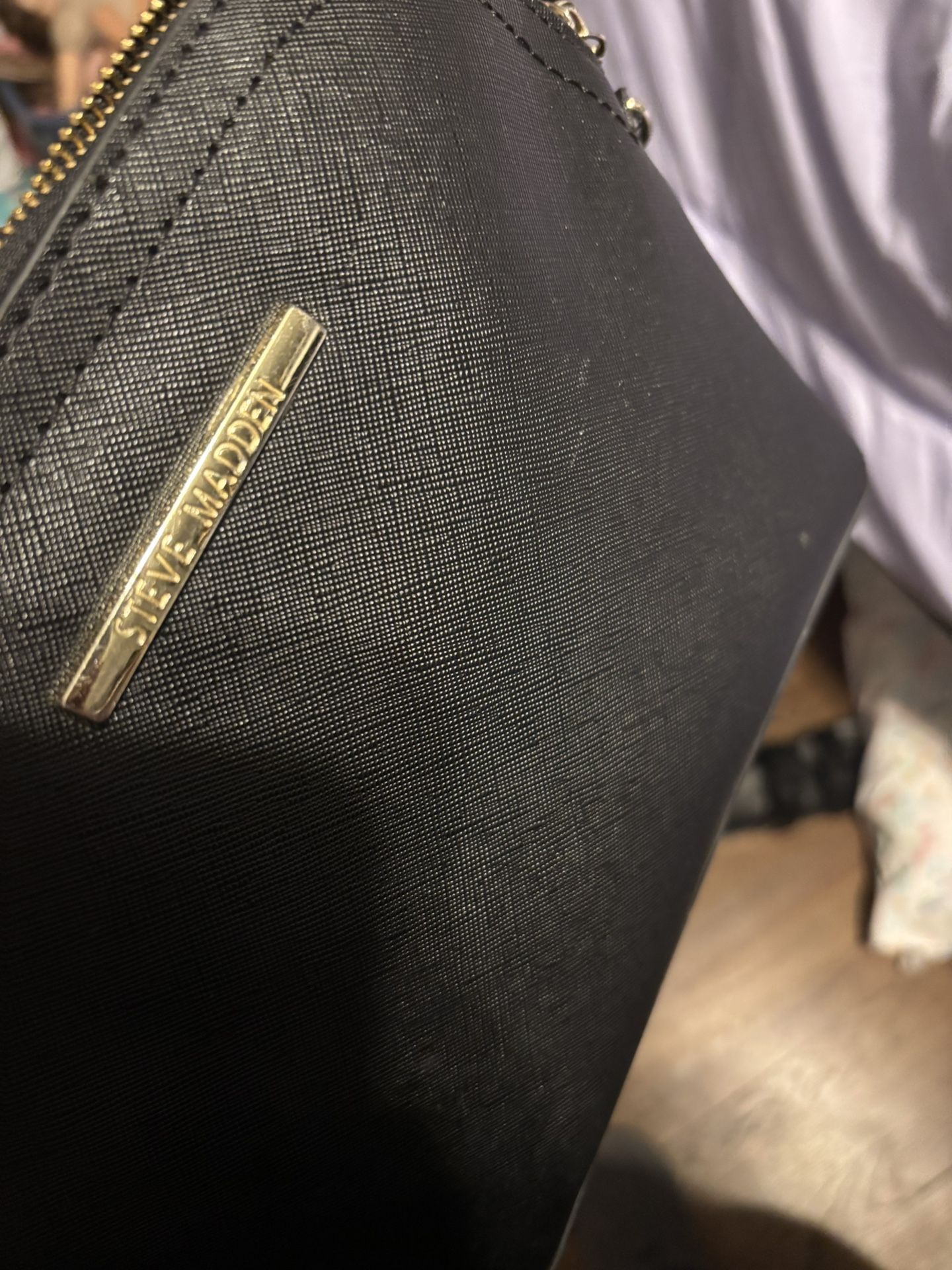 Steve Madden Black Purse