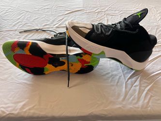 Jordan Zoom Separate Black Green Strike-Back
