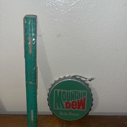 Mountain Dew Metal Bottle Cap Decoration 