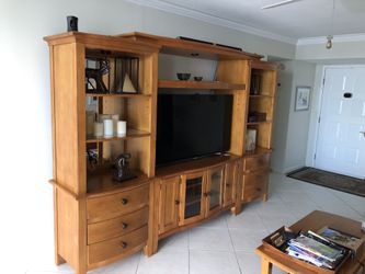 Modular Entertainment Center Wall Unit.