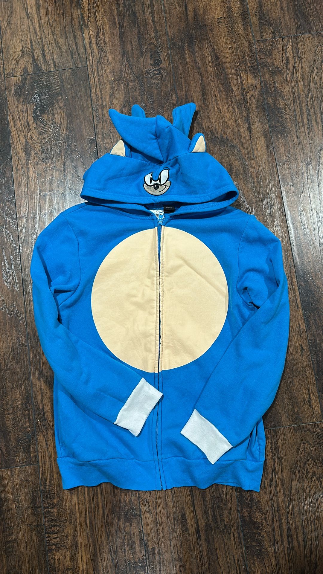 Hoodie- Sonic Hedgehog Jacket Size L