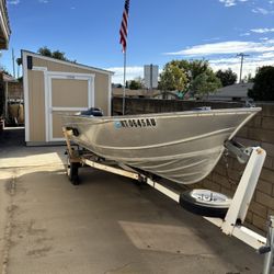 Aluminum Fishing Boat
