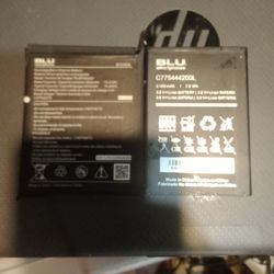 TWO(2) BLU SMARTPHONE BATTERIES