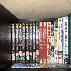 multiple manga/anime books