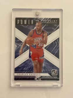 Charles Barkley  Power In The Paint Trading Card 