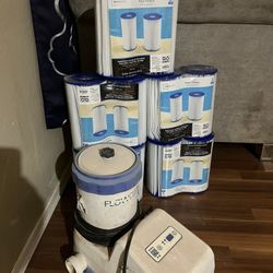 TYPE B POOL FILTERS AND POOL PUMP FLOW CLEAR