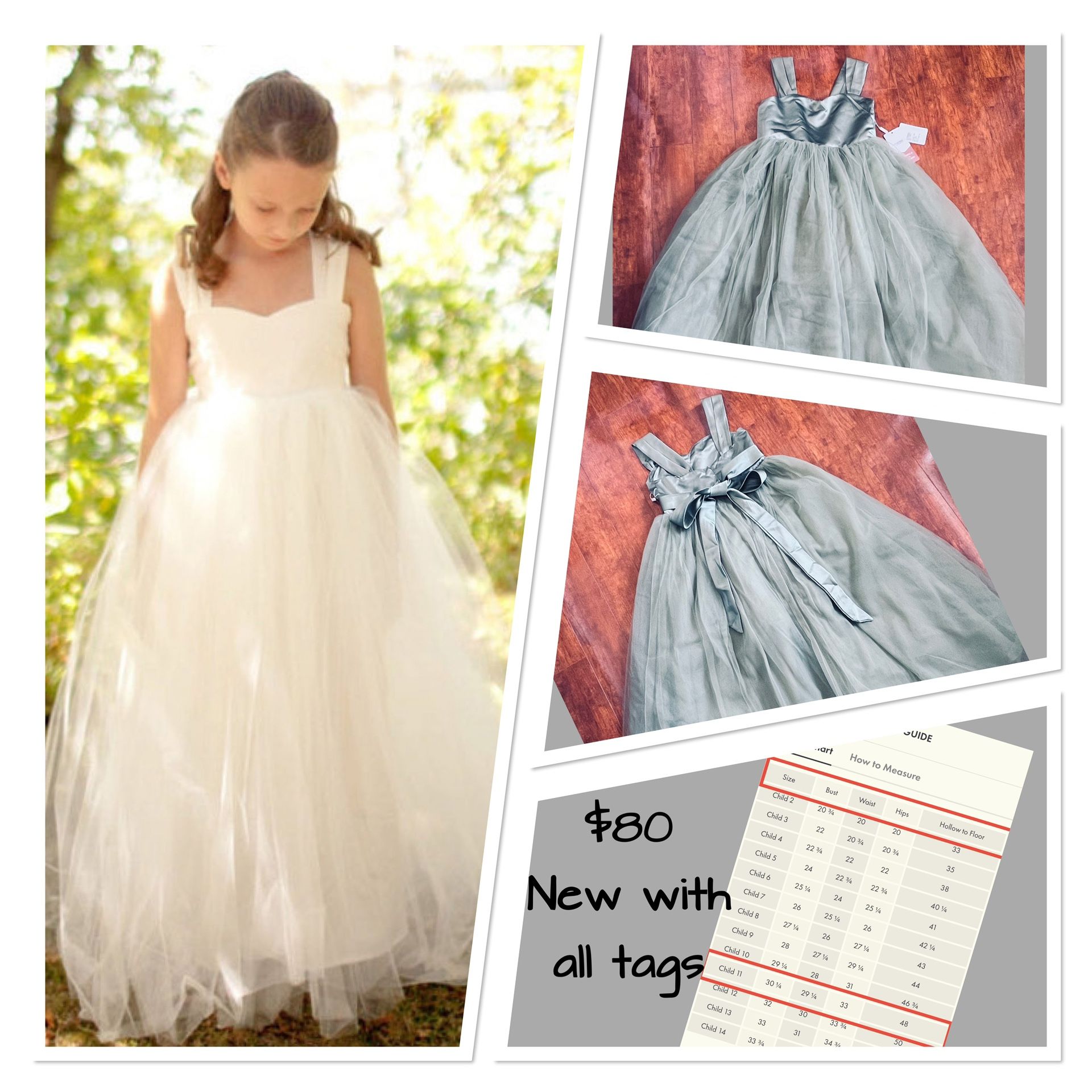 Flower Girl Dress Evening Dress Party Dress Girl Dress