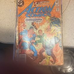 Action comment Superman