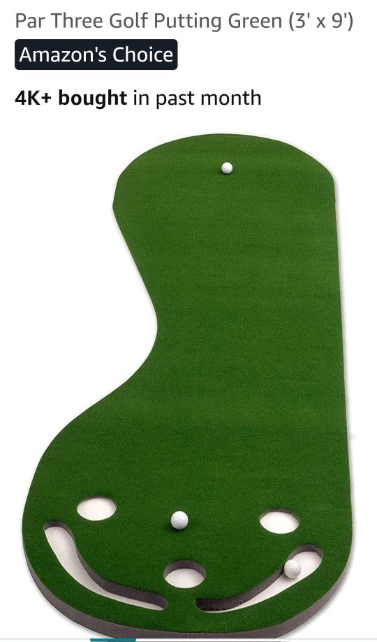 PAR THREE GOLD PUTTING GREEN