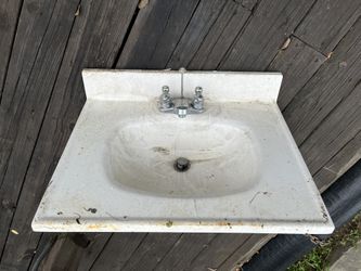 Bathroom Sink With Faucet 