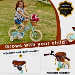Girls Bike 16” 🚲 Helmet  & Training Wheels Included. 75th Ave&Glendale 