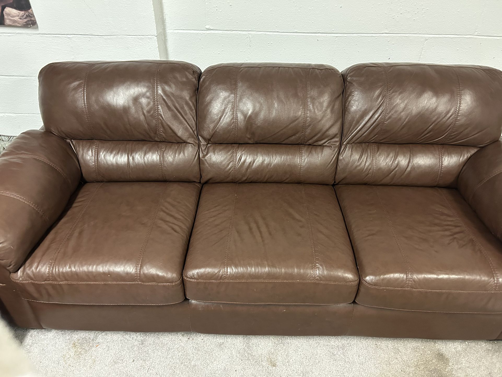 Leather Sofa