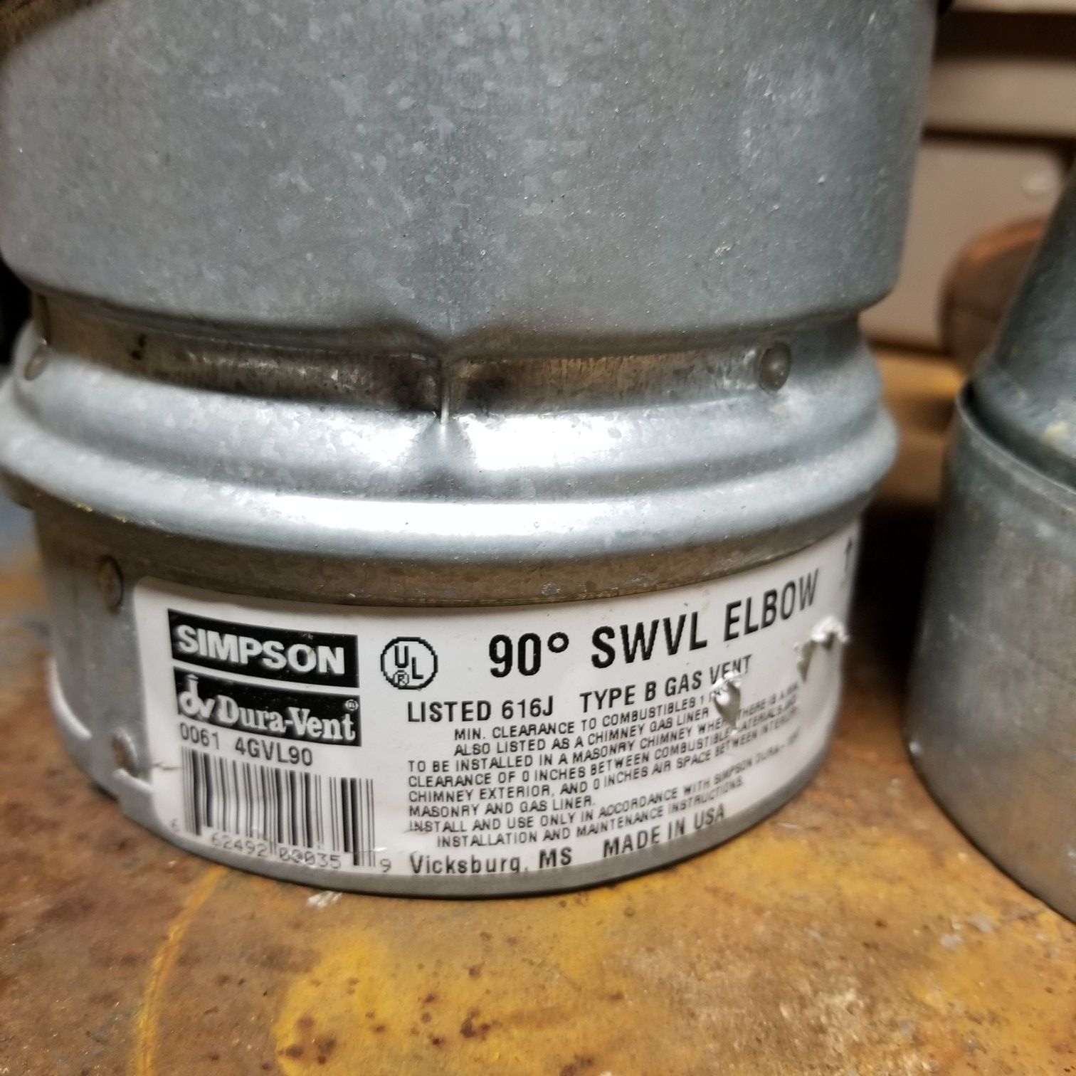 Type B Gas Vent pipes-new